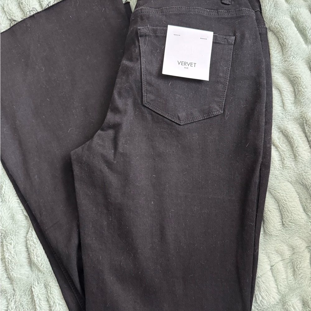 Vervet Women's Black Flare Jeans